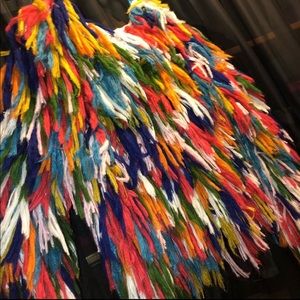 Andi Bagus Crochet Fringe Sweater